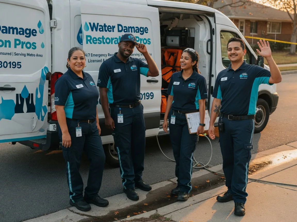 Water Damage Restoration company in Normangee, TX