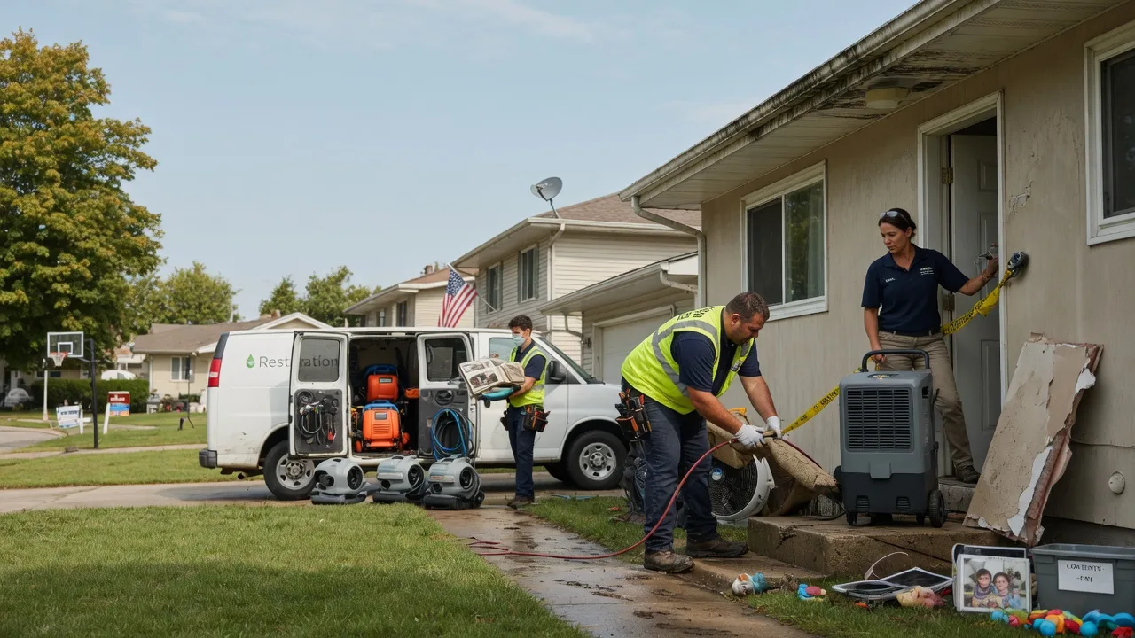 Water Damage Restoration in Normangee, TX near me